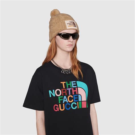 gucci northface tshirt|north face Gucci track suit.